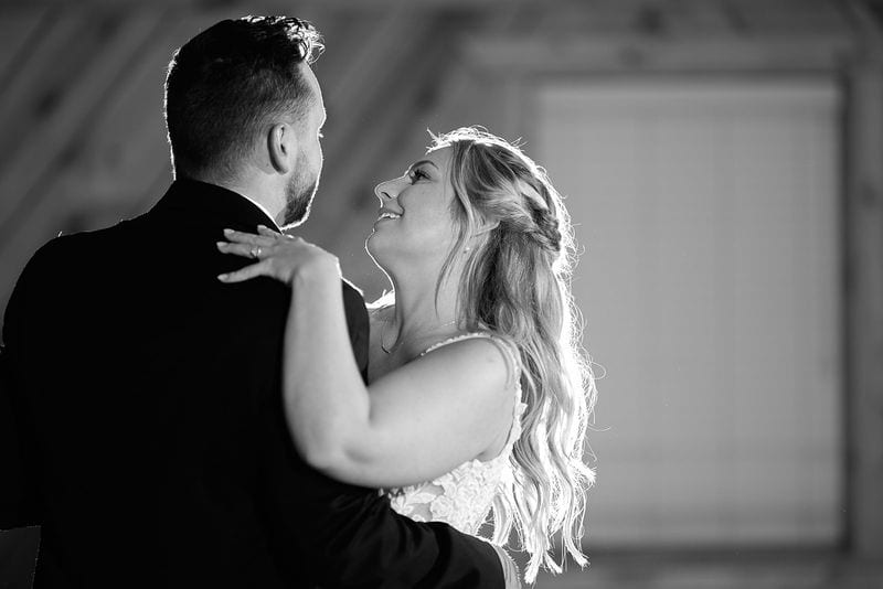 Carlee + Tayven wedding — first dances