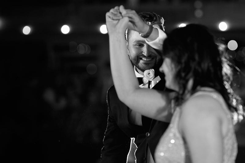 Carlee + Tayven wedding — first dances