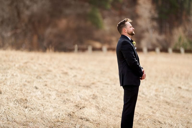 Carlee + Tayven wedding — first look