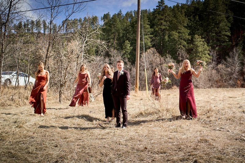 Carlee + Tayven wedding — first look