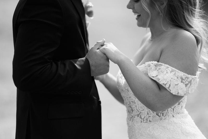 Carlee + Tayven wedding — private vows