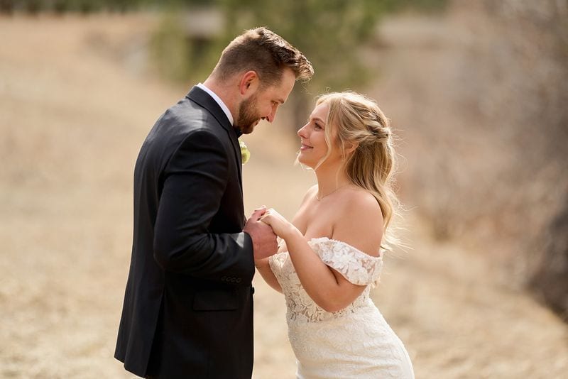 Carlee + Tayven wedding — private vows