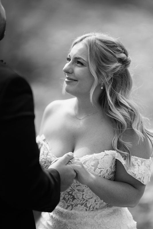 Carlee + Tayven wedding — private vows