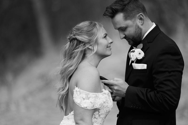 Carlee + Tayven wedding — private vows