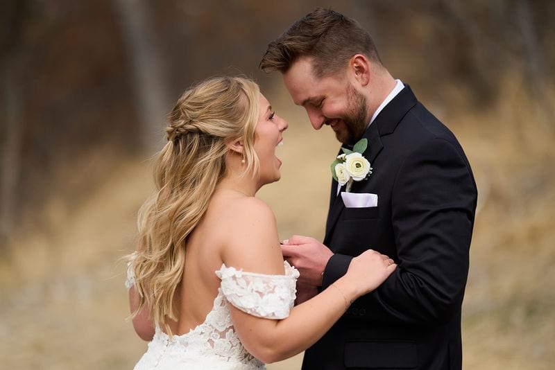 Carlee + Tayven's wedding: private vows