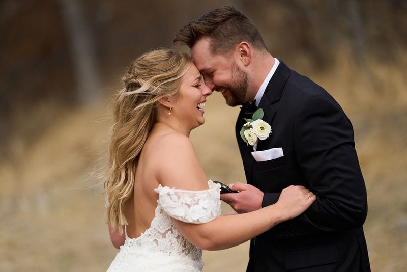 Carlee + Tayven wedding — private vows