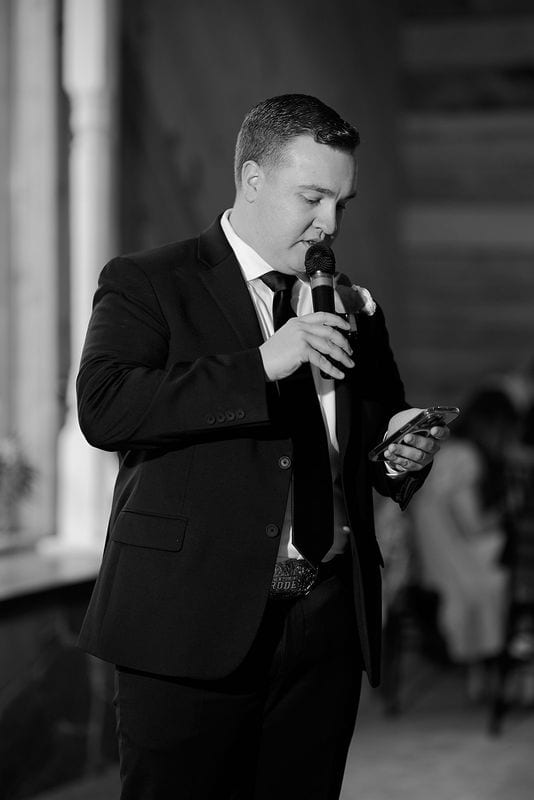 Carlee + Tayven's wedding: toasts