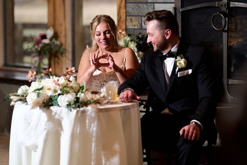 Carlee + Tayven wedding — toasts