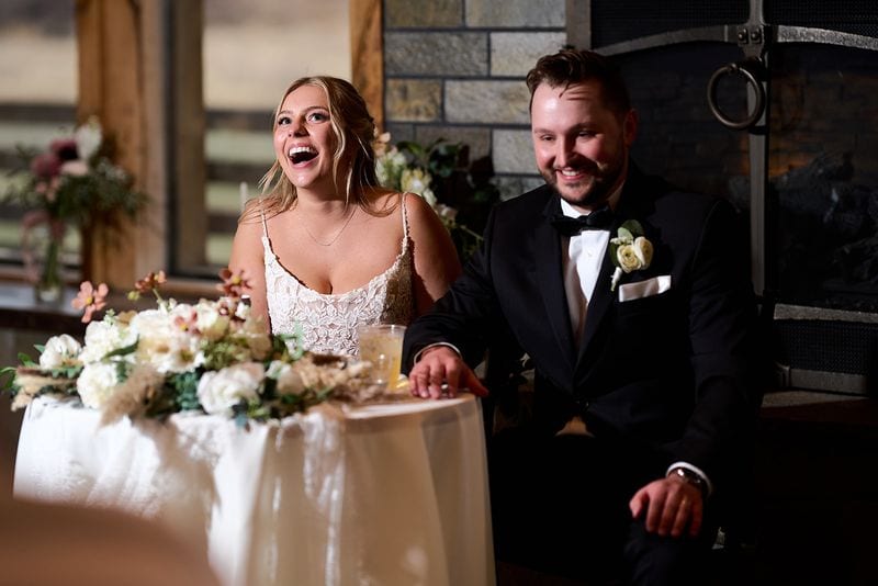 Carlee + Tayven wedding — toasts