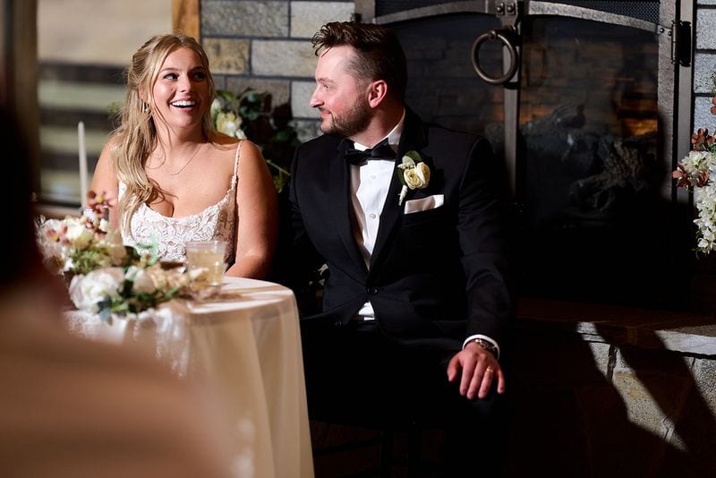 Carlee + Tayven wedding — toasts