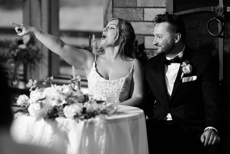Carlee + Tayven wedding — toasts