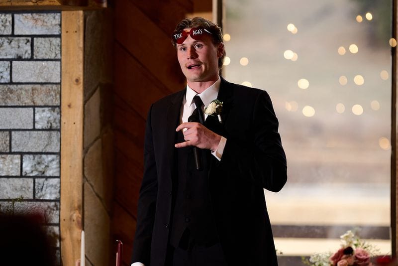 Carlee + Tayven wedding — toasts