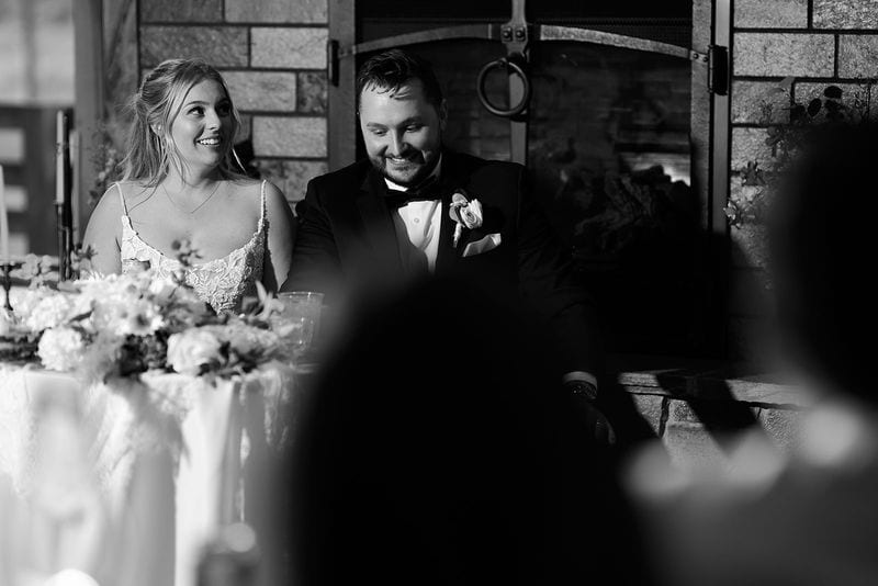 Carlee + Tayven wedding — toasts