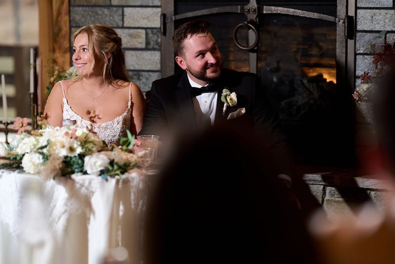 Carlee + Tayven wedding — toasts