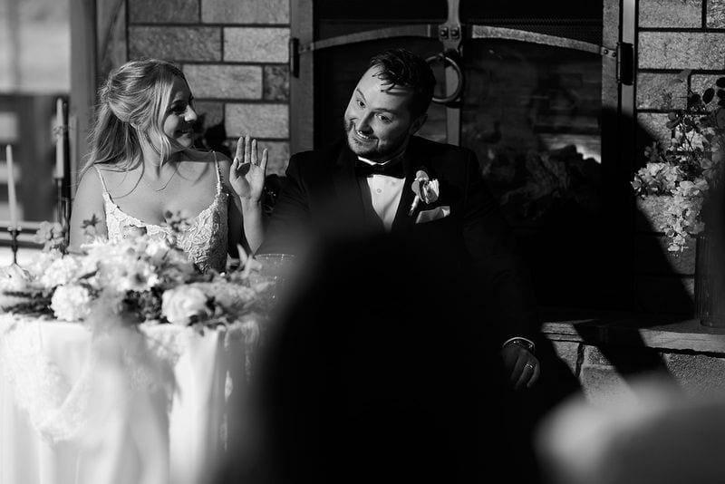 Carlee + Tayven wedding — toasts