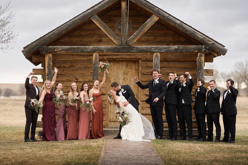 Carlee + Tayven wedding — wedding party