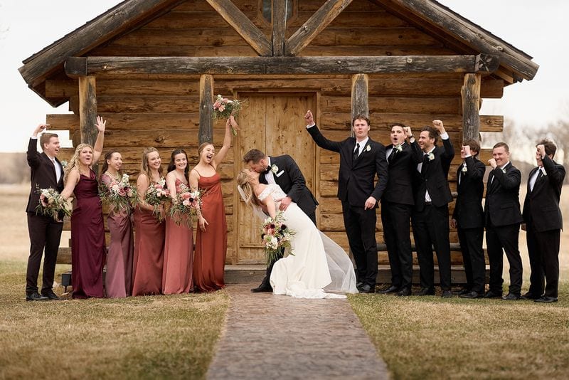 Carlee + Tayven wedding — wedding party