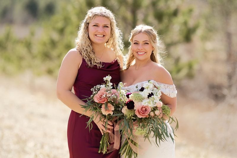 Carlee + Tayven wedding — wedding party
