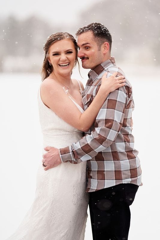 Katrina + Chad wedding — bride + groom