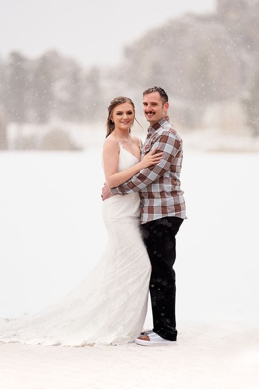 Katrina + Chad wedding — bride + groom