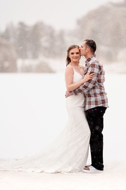 Katrina + Chad wedding — bride + groom