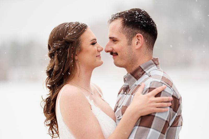 Katrina + Chad wedding — bride + groom