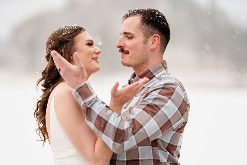 Katrina + Chad wedding — bride + groom