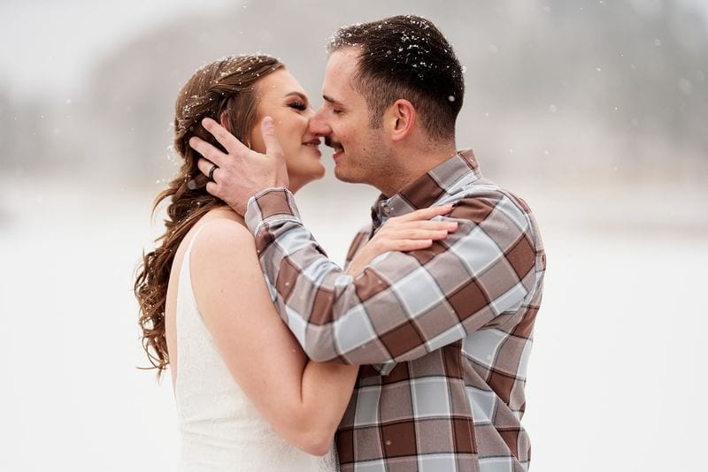 Katrina + Chad wedding — bride + groom