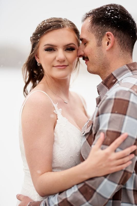 Katrina + Chad wedding — bride + groom