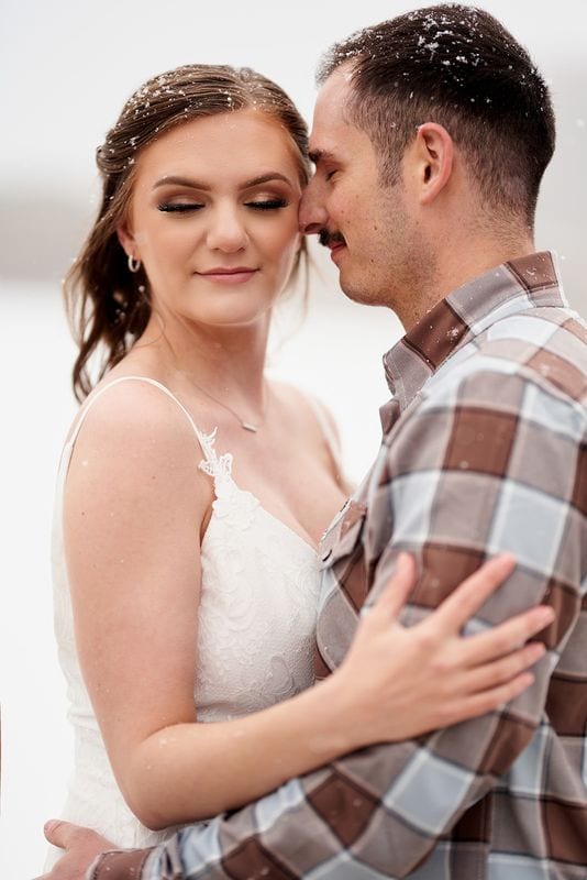 Katrina + Chad wedding — bride + groom