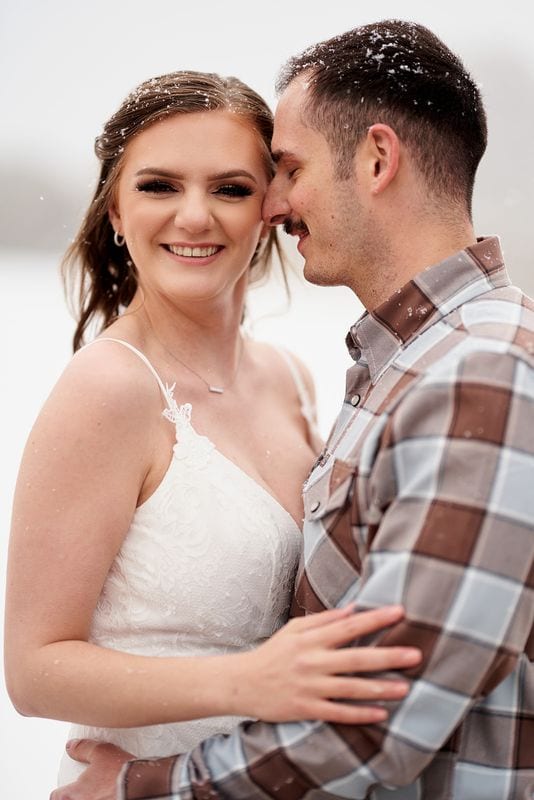 Katrina + Chad wedding — bride + groom