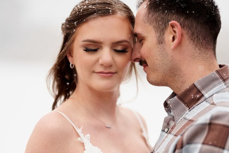 Katrina + Chad wedding — bride + groom