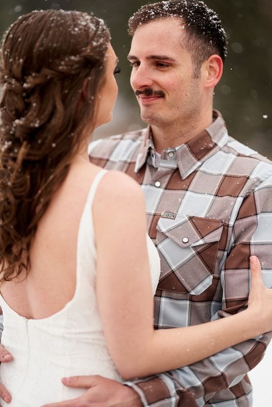Katrina + Chad wedding — bride + groom