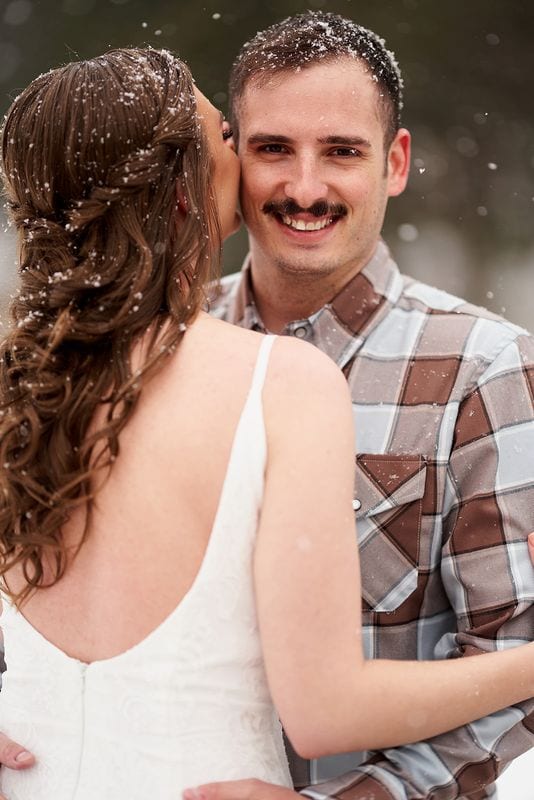 Katrina + Chad wedding — bride + groom