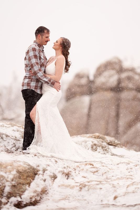 Katrina + Chad wedding — bride + groom