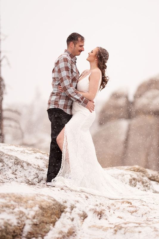 Katrina + Chad wedding — bride + groom