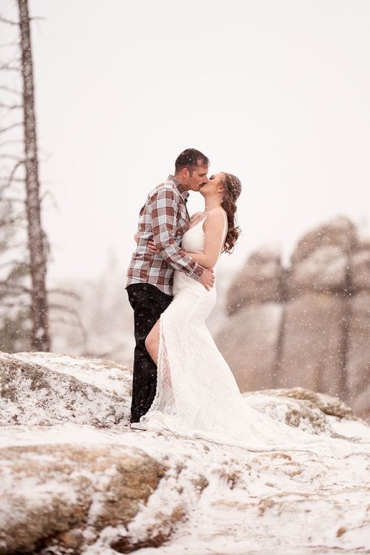 Katrina + Chad wedding — bride + groom