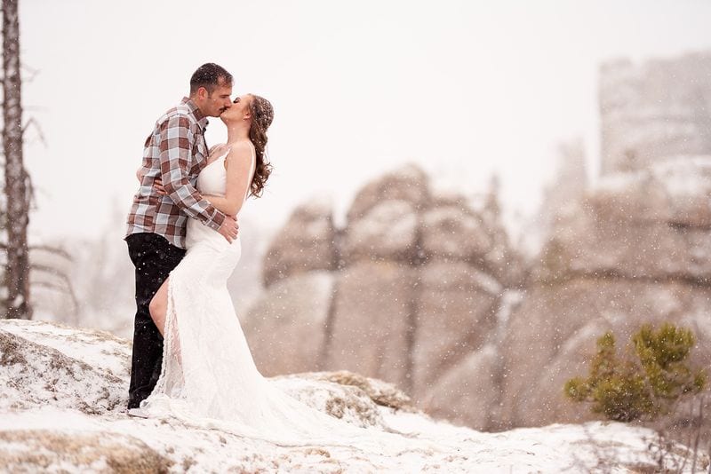 Katrina + Chad wedding — bride + groom
