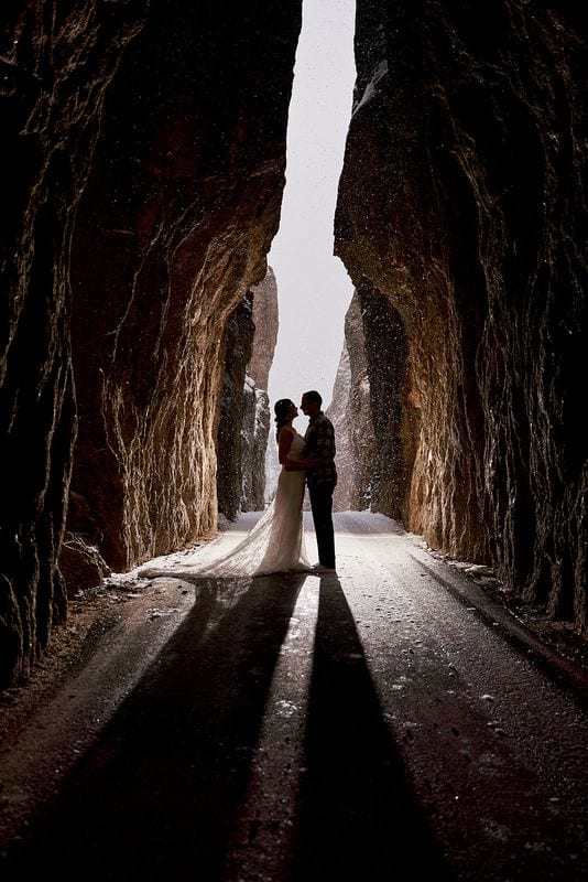 Katrina + Chad's wedding: bride + groom