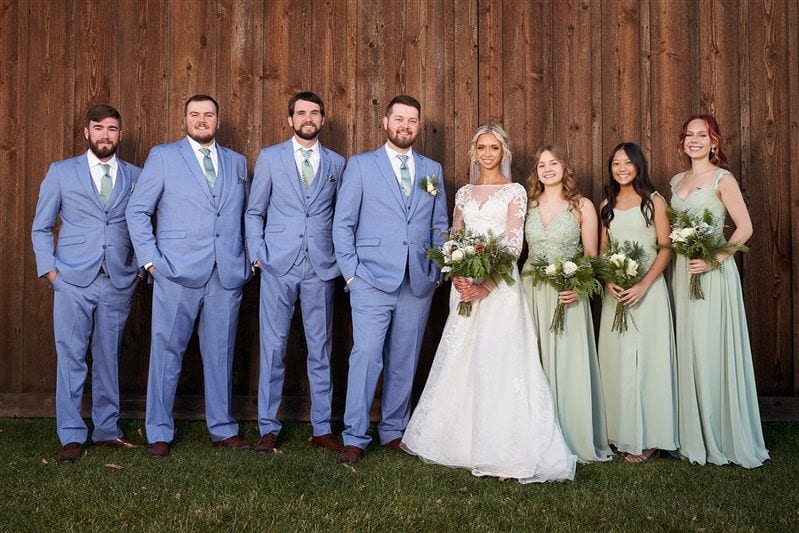 Kaylie + Bailey wedding — bridal party
