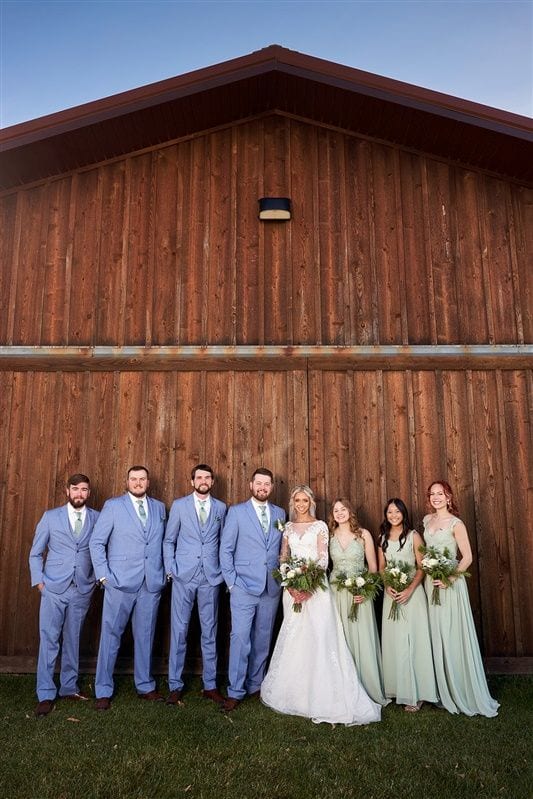 Kaylie + Bailey wedding — bridal party