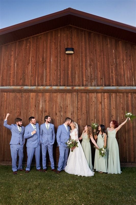 Kaylie + Bailey wedding — bridal party