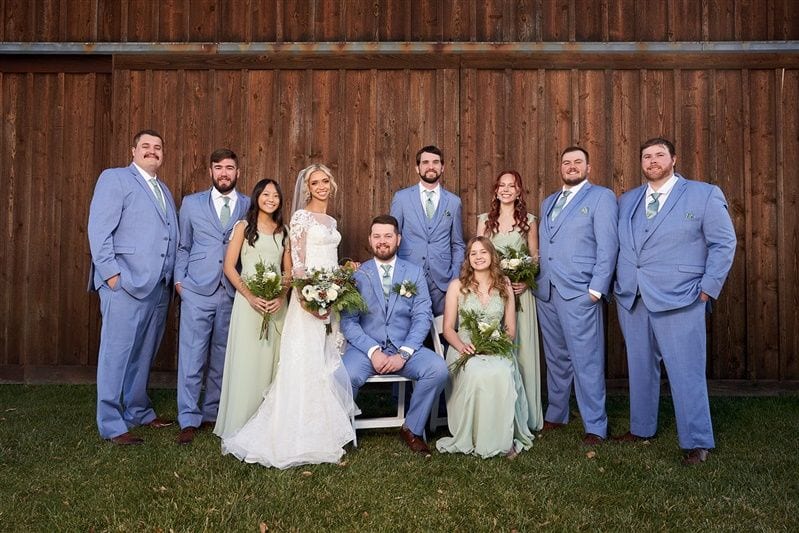 Kaylie + Bailey wedding — bridal party
