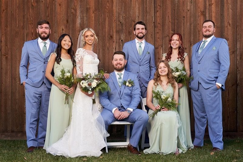 Kaylie + Bailey wedding — bridal party