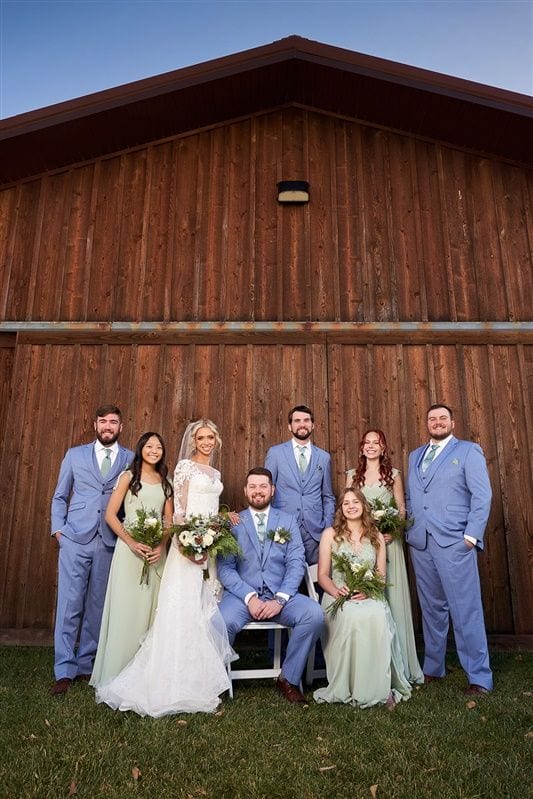 Kaylie + Bailey wedding — bridal party