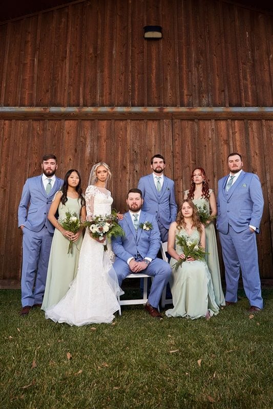 Kaylie + Bailey wedding — bridal party