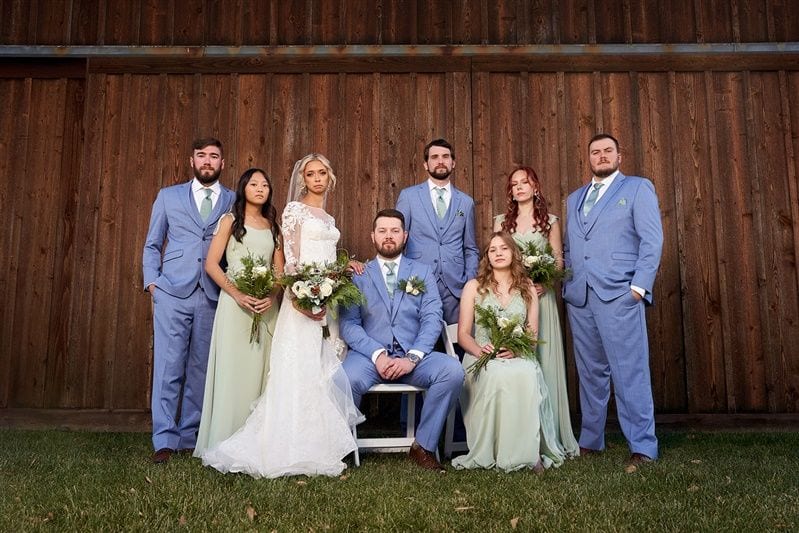 Kaylie + Bailey wedding — bridal party