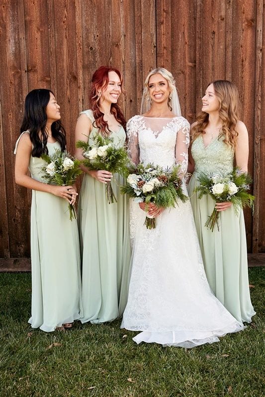 Kaylie + Bailey wedding — bridal party