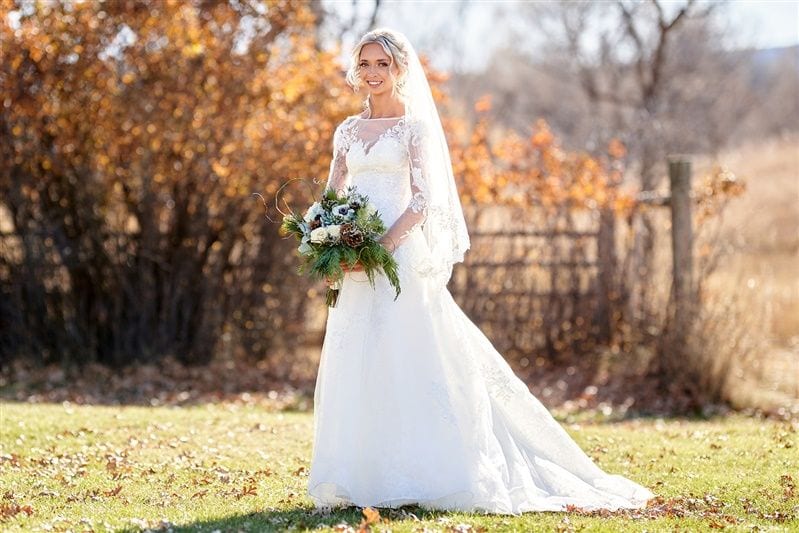 Kaylie + Bailey wedding — bride + groom