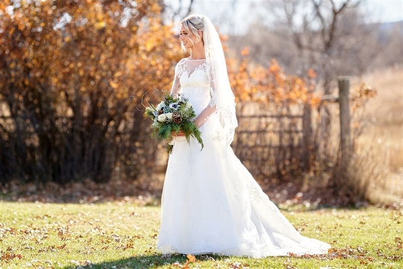 Kaylie + Bailey wedding — bride + groom